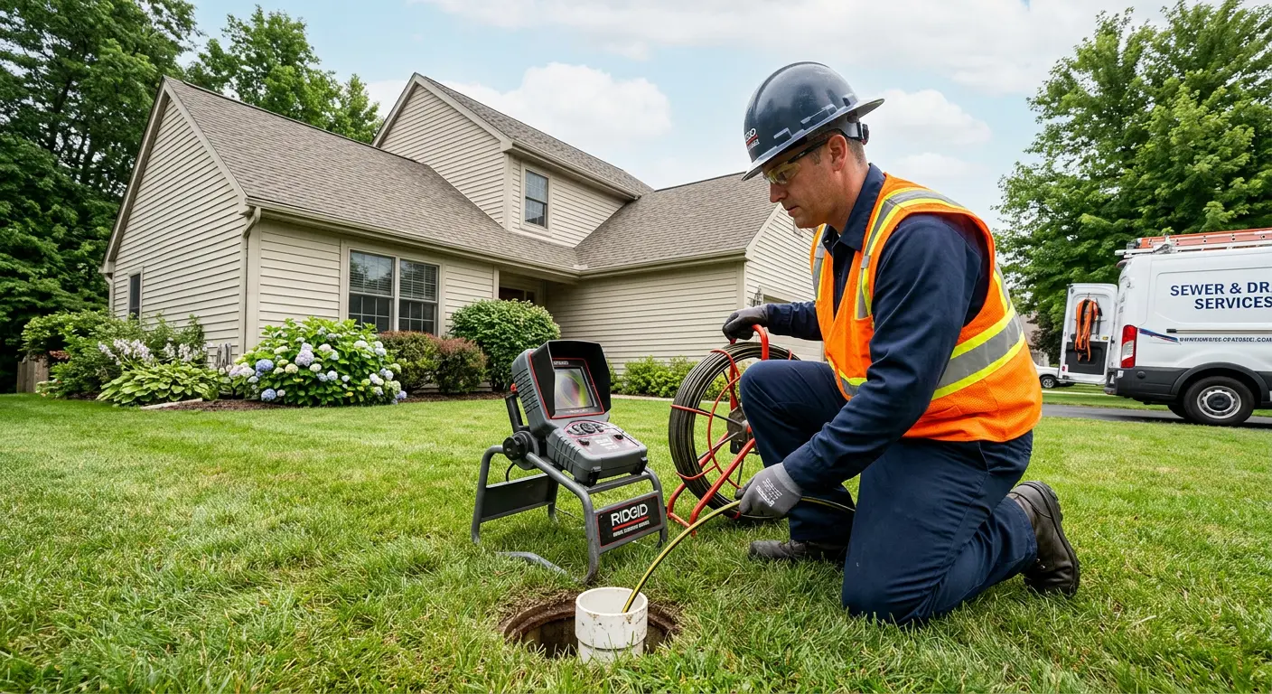 Sewer Line Cleaning in Elmwood Park, IL